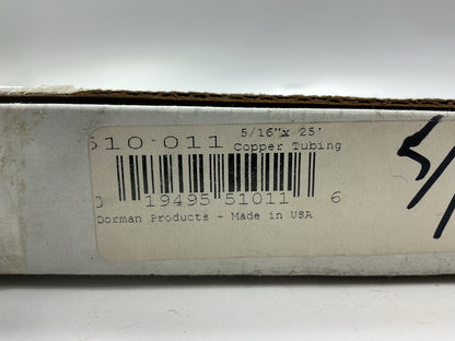 Dorman 510-011 - 5/16'' Brake Line Copper Tubing 25 Feet Long