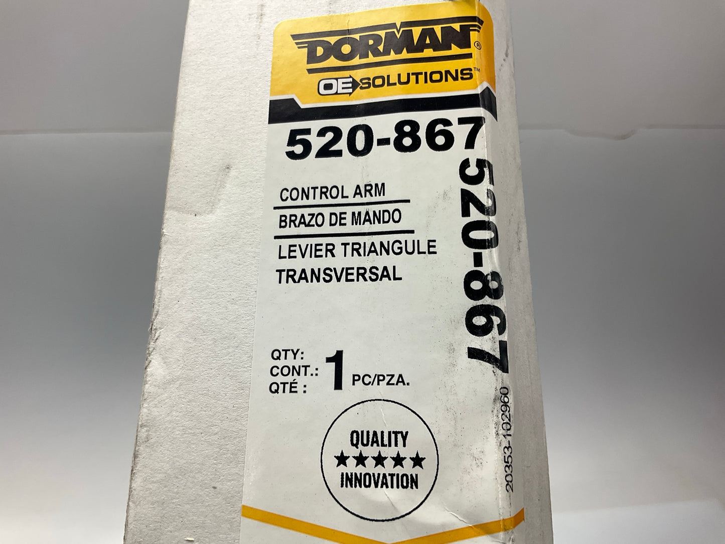 Dorman 520-867 Suspension Control Arm And Ball Joint Assembly, Front Left Lower