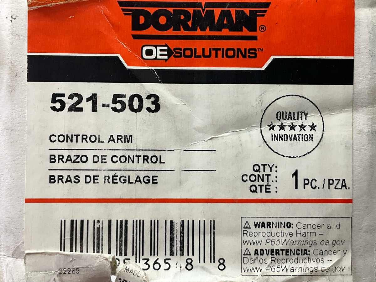 Dorman 521-503 Rear Left Upper Suspension Control Arm