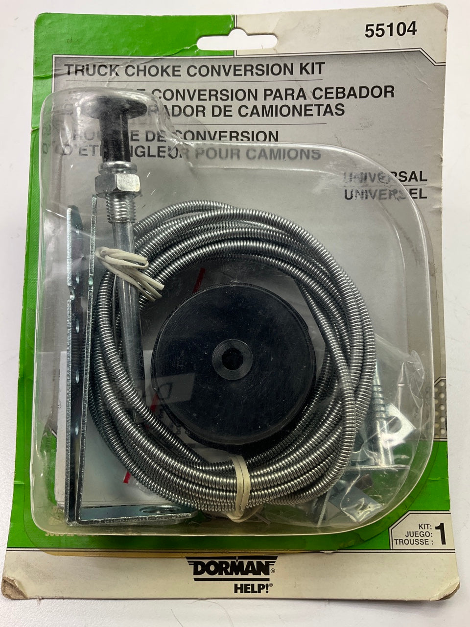 Dorman 55104 Universal Truck Choke Conversion Kit W/ 9 Foot Cable
