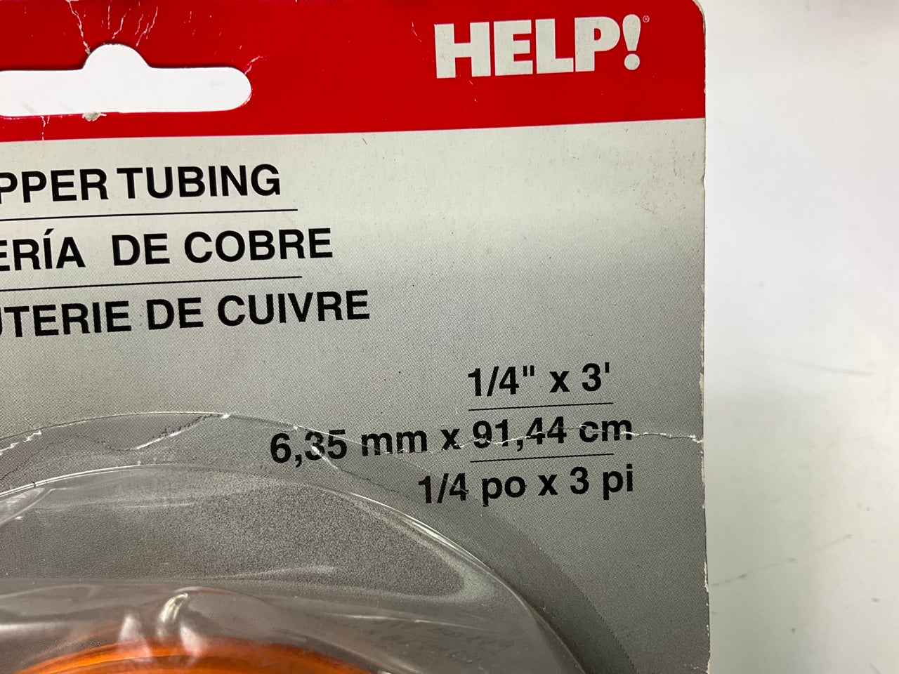 Dorman 55133 Copper Tubing Line Roll - 1/4'' ID X 36'' Long X .030'' Wall