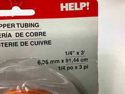Dorman 55133 Copper Tubing Line Roll - 1/4'' ID X 36'' Long X .030'' Wall