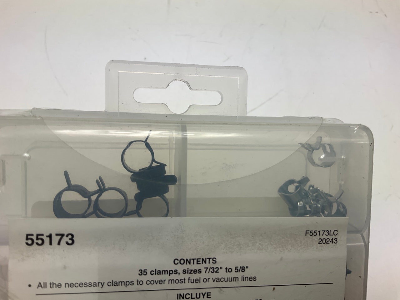 Dorman 55173 Hose Clamp Assortment Sizes 7/32'' To 5/8'' - Pack Of 35