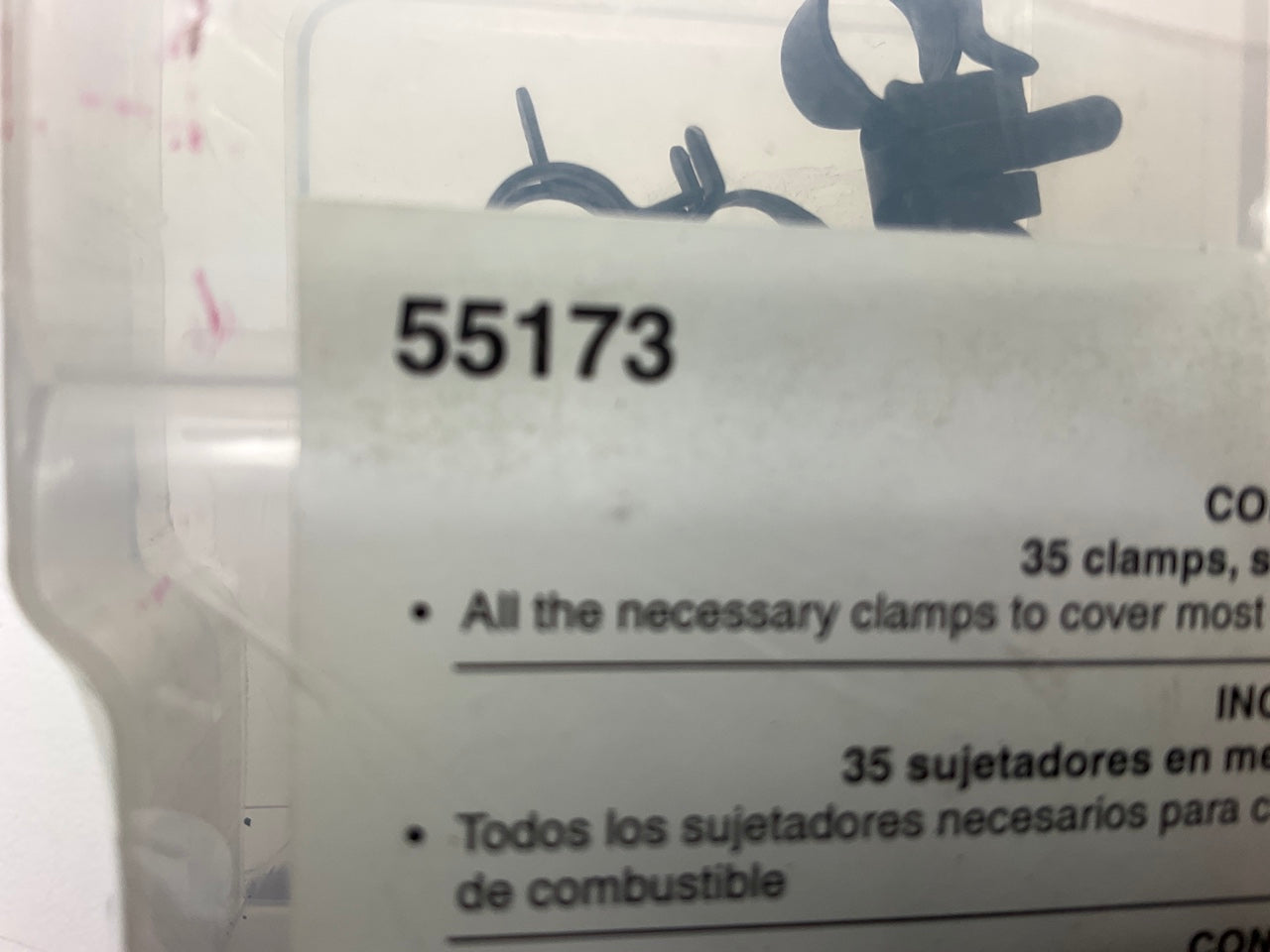 Dorman 55173 Hose Clamp Assortment Sizes 7/32'' To 5/8'' - Pack Of 35