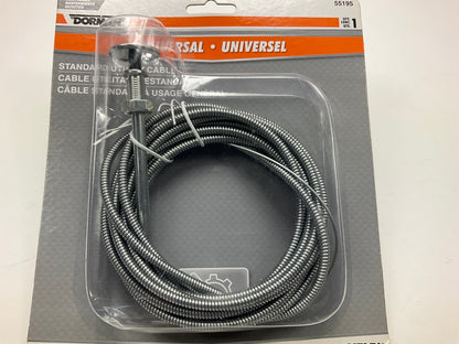 Dorman 55195 Universal Control Cable With 1'' Chrome Knob, 12 Feet Length