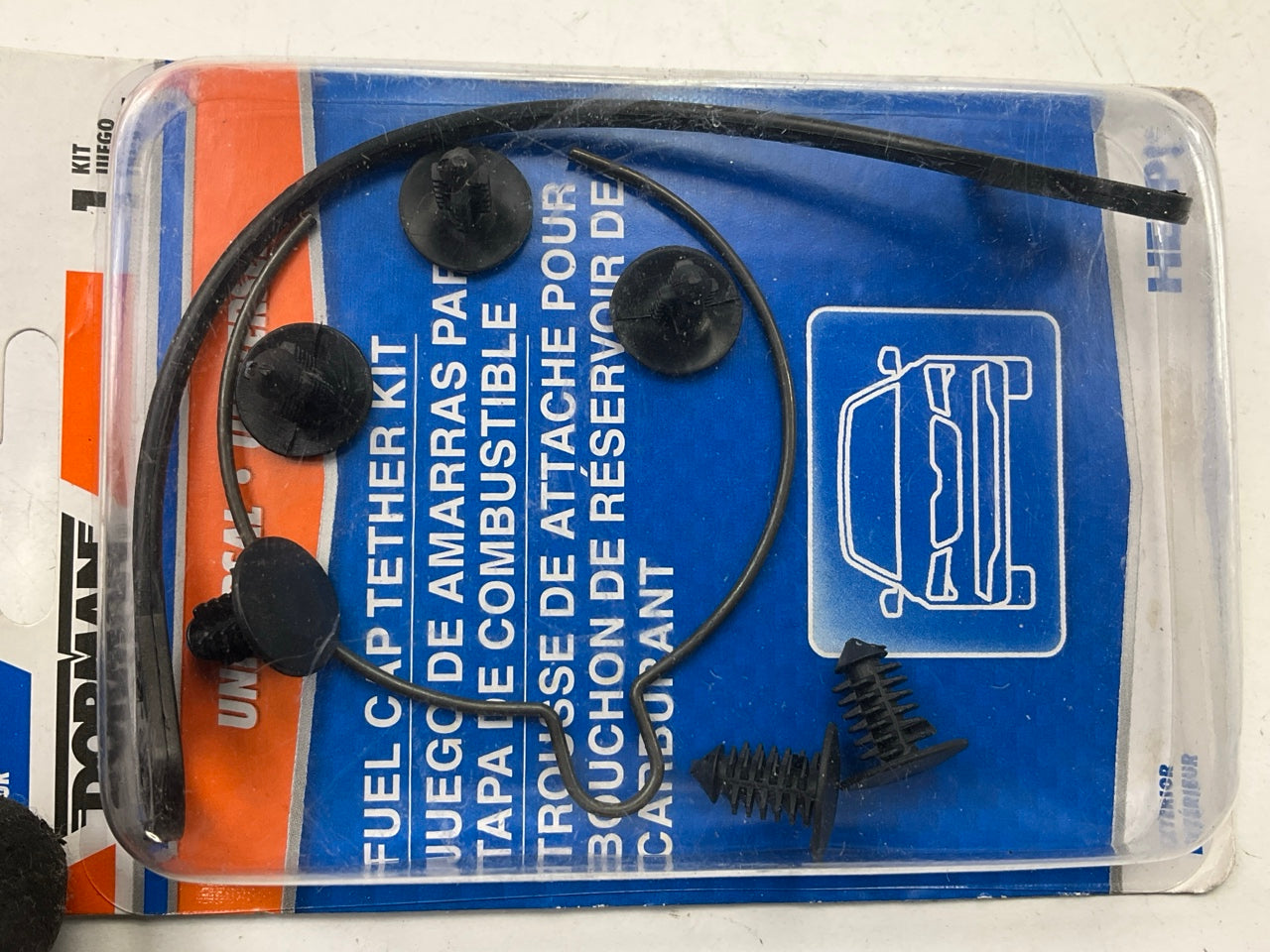 Dorman 55300 UNIVERSAL Fuel Tank Tether Gas Cap Tether Strap Kit