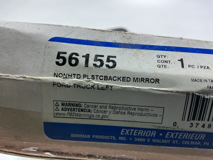 NON-Heated Dorman 56155 Left Door Mirror Glass 04-10 F-150, Lobo, 06-08 Mark LT