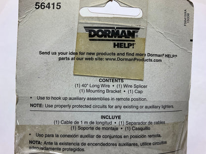 Dorman 56415 Universal Dash Mount Cigarette Lighter Receptacle Socket Kit