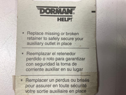 Dorman 57000 Chrome Replacement Cigarette Lighter Plug Retainer