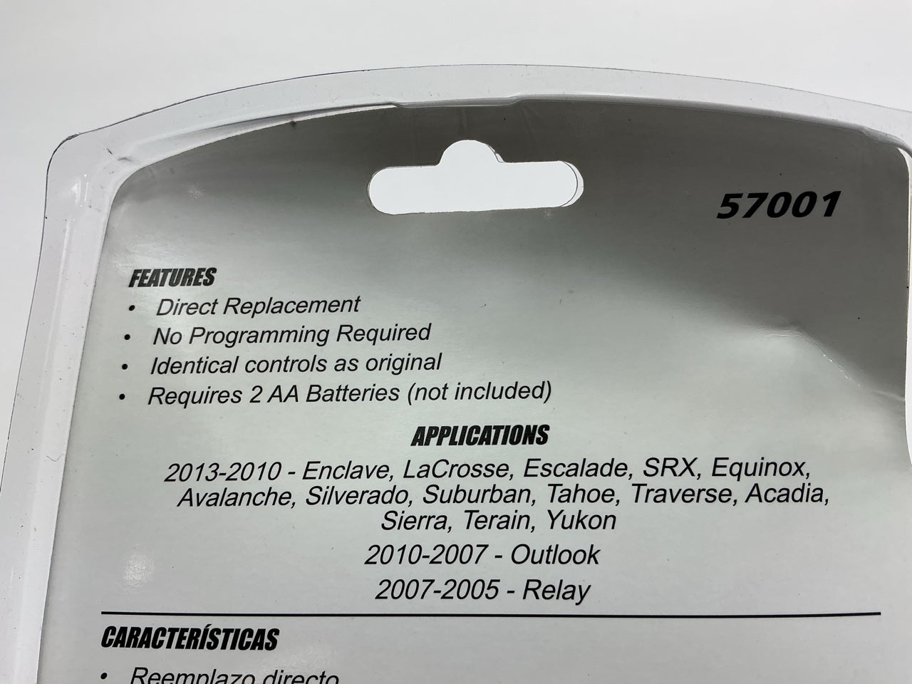 Dorman 57001 DVD Player Remote Control
