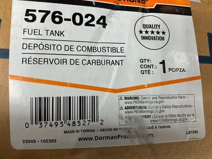Scratch & Dent - Dorman 576-024 Fuel Gas Tank For 05-09 Legacy, Outback