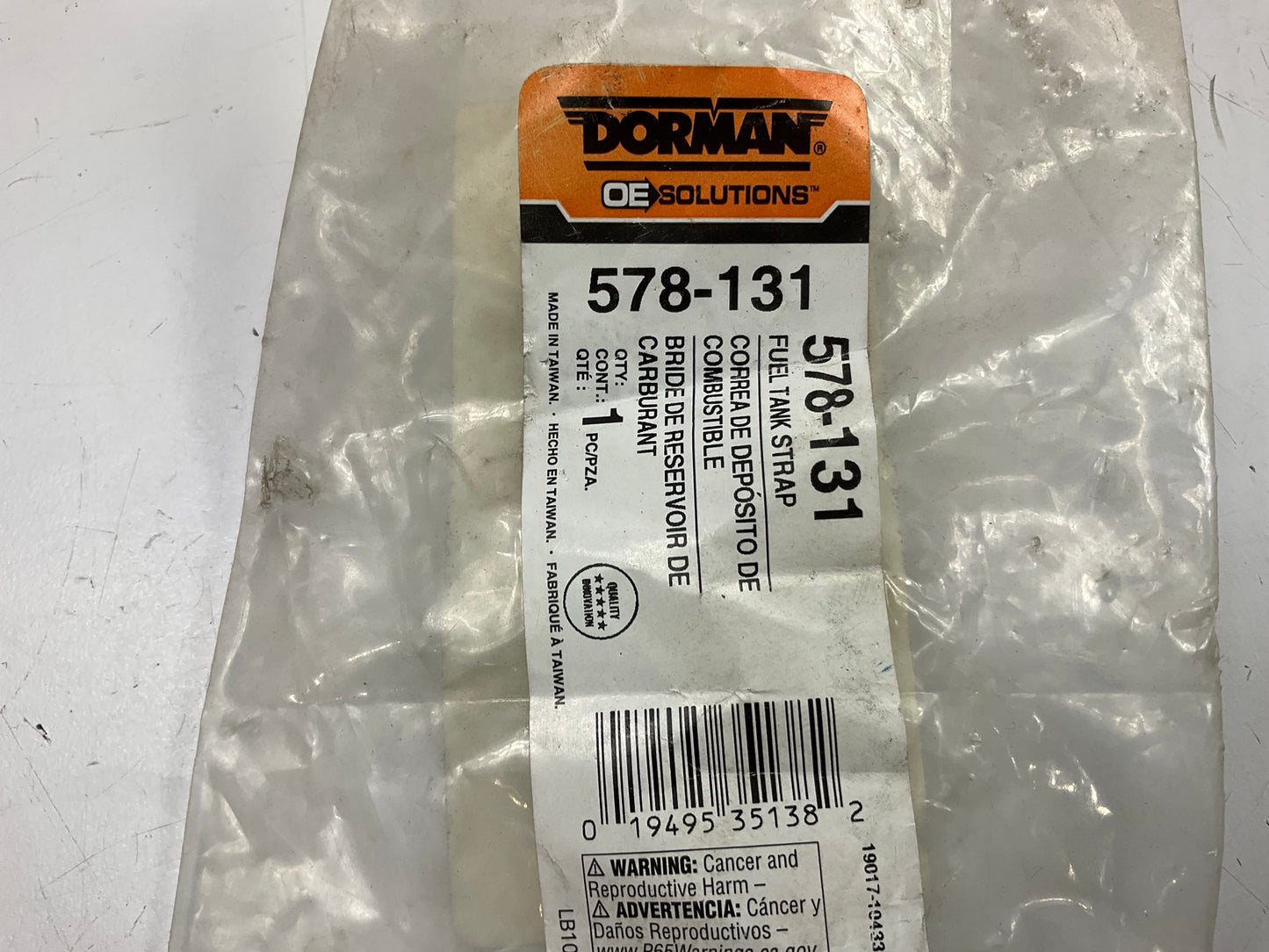 Dorman 578-131 Fuel Gas Tank Straps