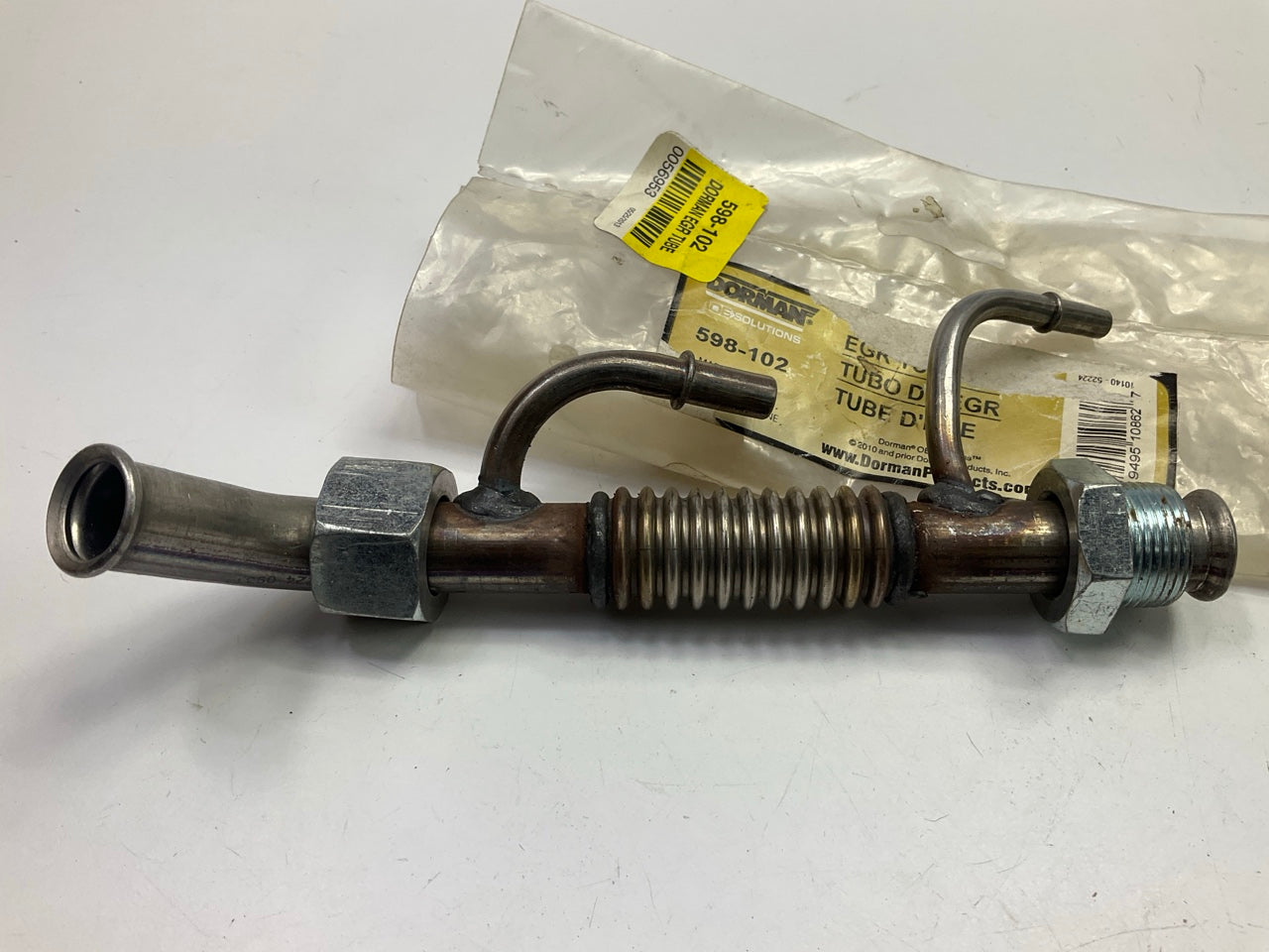 Dorman 598-102 Exhaust Gas Recirculation (EGR) Line For 91-94 Lincoln Town Car