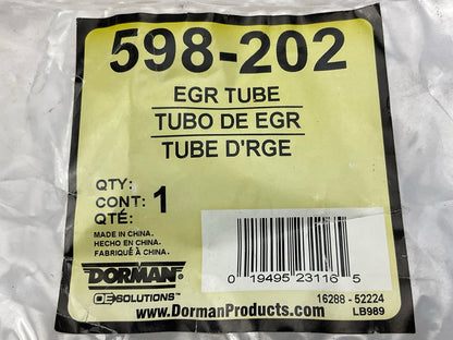 Dorman 598-202 EGR Exhaust Gas Recirculation (EGR) Line Connector Tube