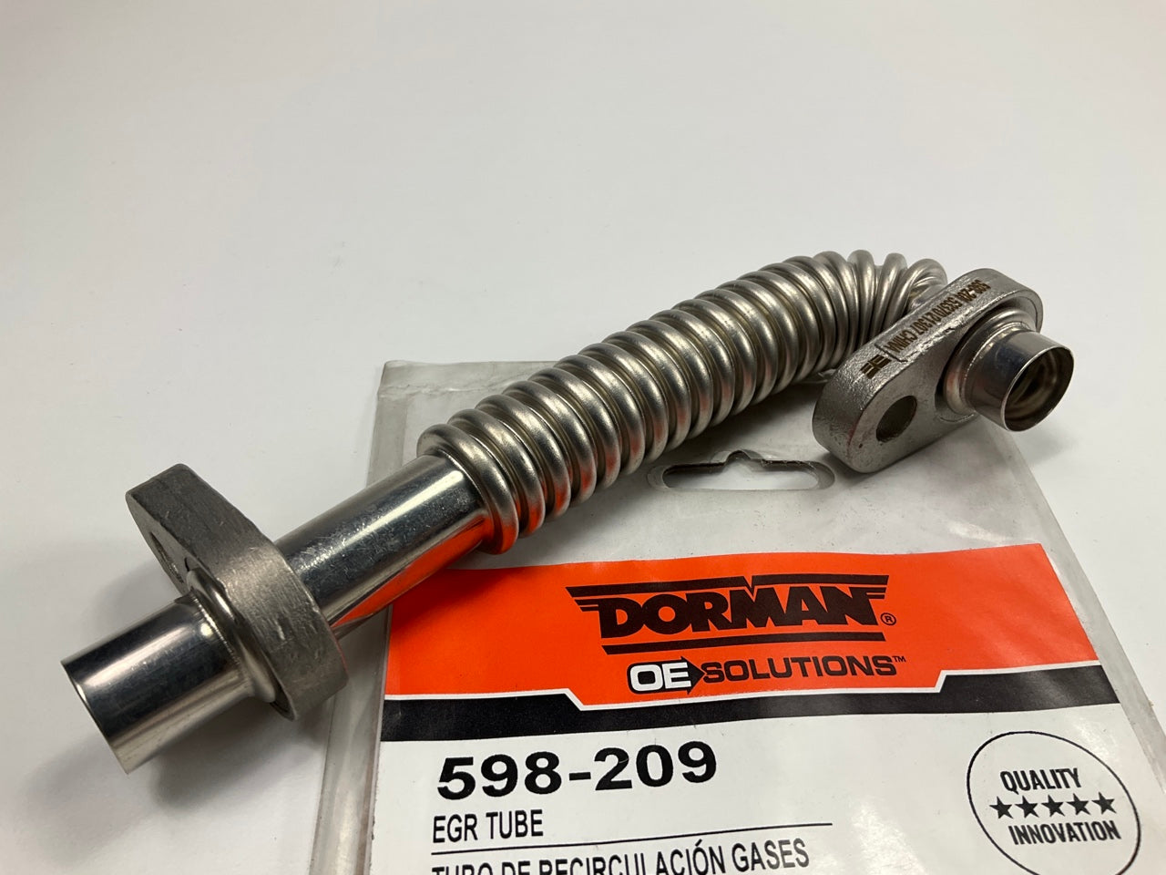 Dorman 598-209 Exhaust Gas Recirculation (EGR) Line Connector Emissions Tube