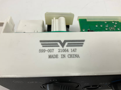 Dorman 599-007 Front A/C Heater Climate Control Switch Panel
