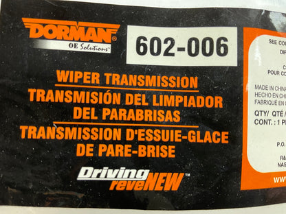 Dorman 602-006 Left Drivers Side Windshield Wiper Linkage For 1993-2001 Altima