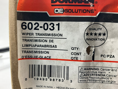 Dorman 602-031 Windshield Wiper Linkage