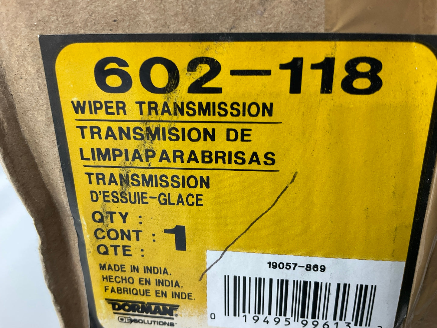 Dorman 602-118 Windshield Wiper Linkage For 2002-2008 Dodge Ram