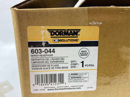 Dorman 603-044 Front Windshield Washer Fluid Bottle Tank Reservoir