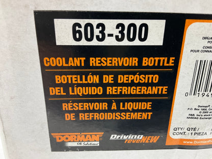 Dorman 603-300 Engine Coolant Reservoir Recovery Tank