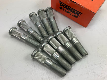 (10) Dorman 610-071 Rear Wheel Lug Studs - DUALLY (DRW) ONLY