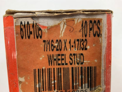 (10) Dorman 610-105 Wheel Lug Studs