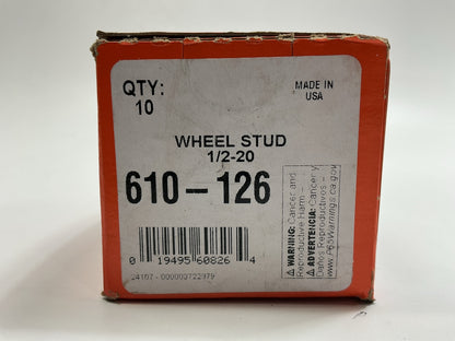 (10) Dorman 610-126 Wheel Lug Studs