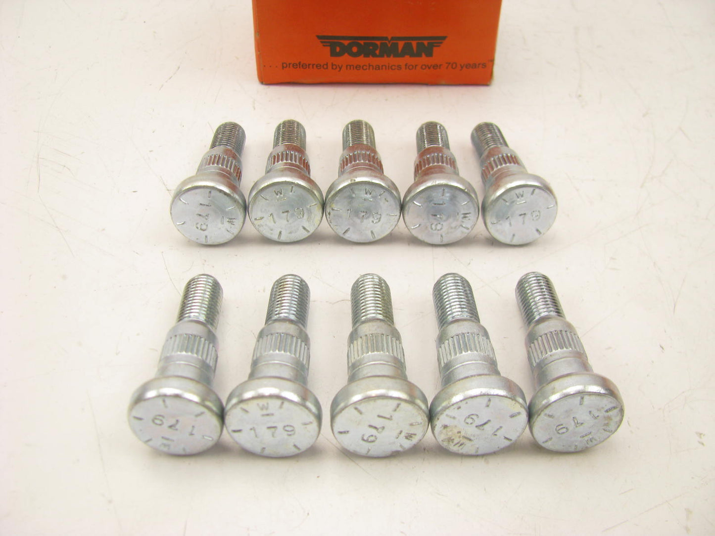 (10) Dorman 610-179 Wheel Lug Studs - Front