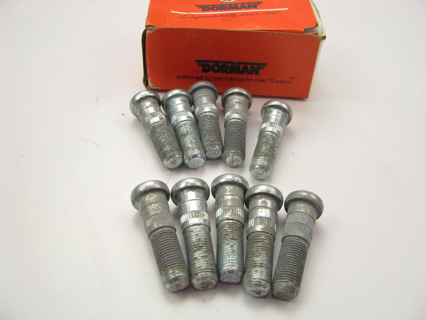 (10) Dorman 610-180-10 Wheel Lug Studs - Front / Rear