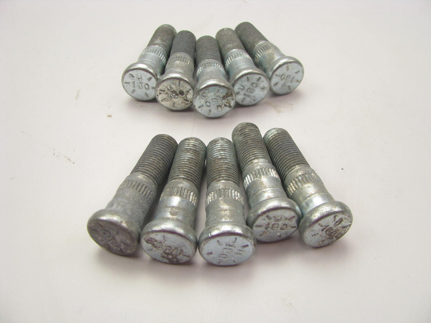 (10) Dorman 610-180-10 Wheel Lug Studs - Front / Rear