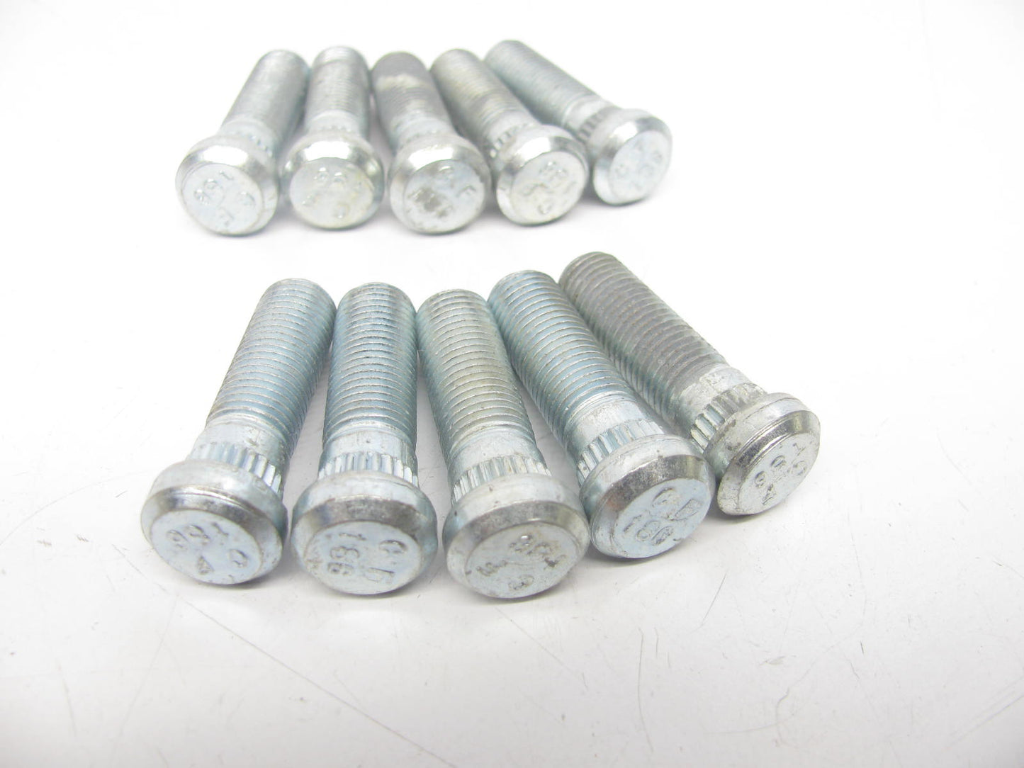 (10) Dorman 610-186 Wheel Lug Studs - Front / Rear