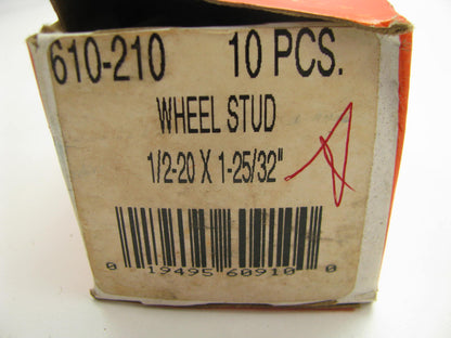 (10) Dorman 610-210 Wheel Lug Studs - Front / Rear