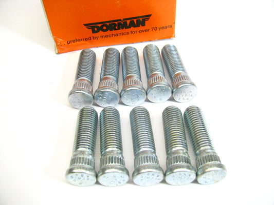 (10) Dorman 610-254 Wheel Lug Studs - Front / Rear