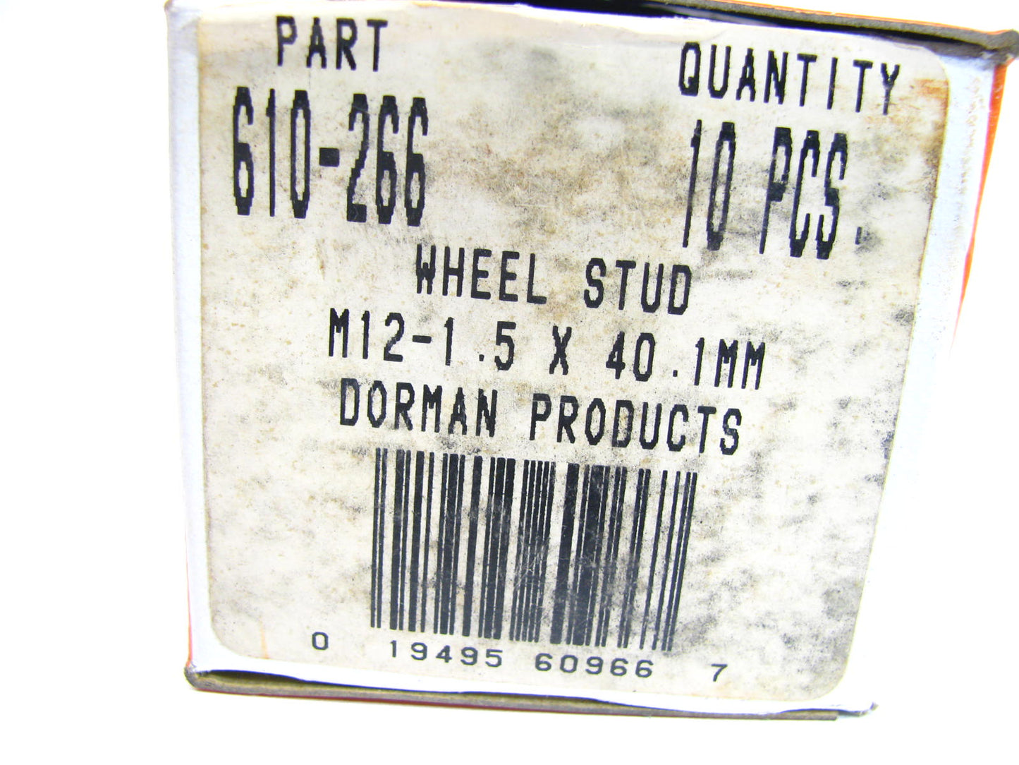 (10) Dorman 610-266 Wheel Lug Studs - Front / Rear