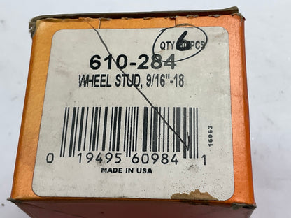 (6) Dorman 610-284 Wheel Lug Studs