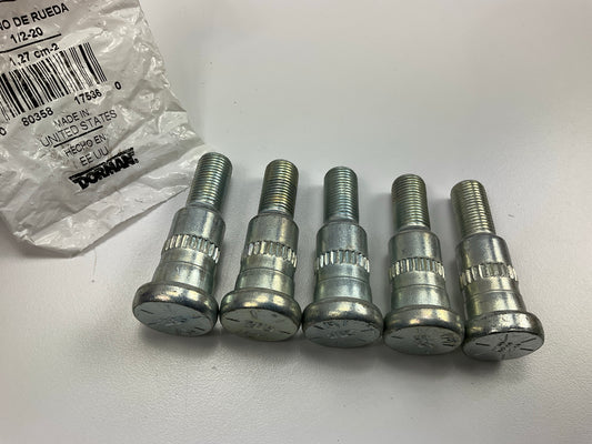 (5) Dorman 610-286 Wheel Lug Studs