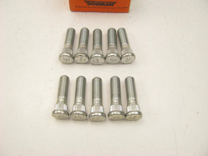(10) Dorman 610-289 Front Wheel Lug Studs For 1987-1990 Dodge Dakota
