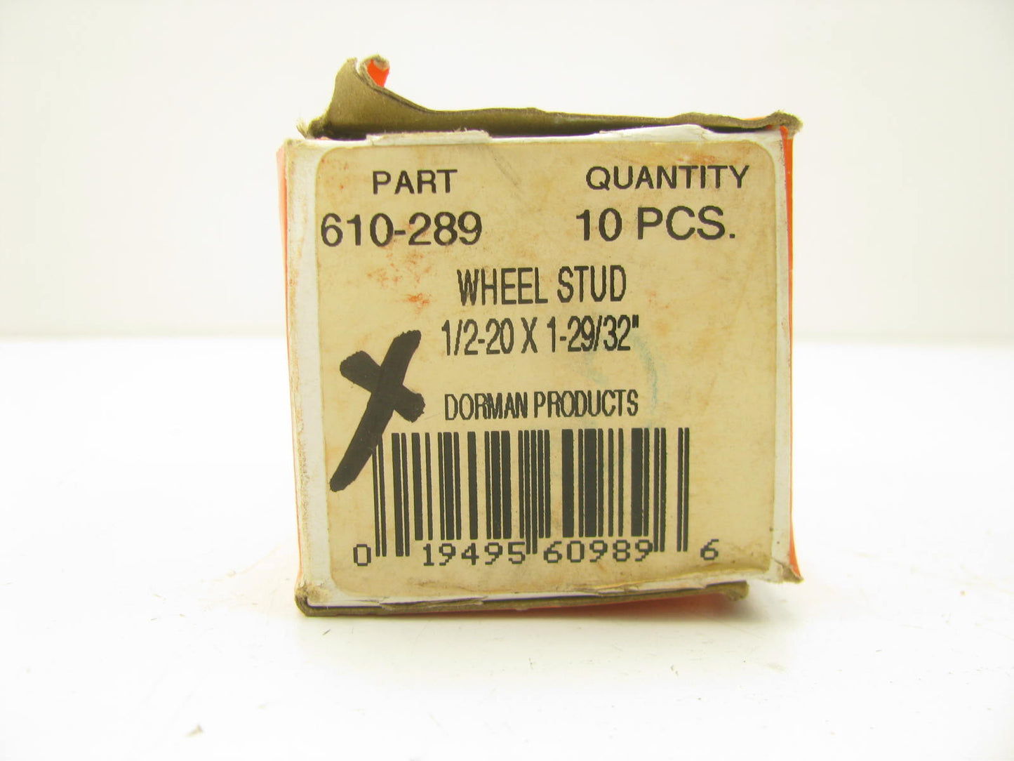 (10) Dorman 610-289 Front Wheel Lug Studs For 1987-1990 Dodge Dakota