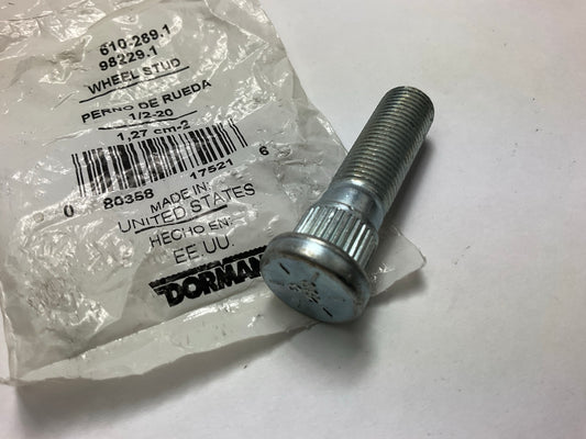 Dorman 610-289 Single Front Wheel Lug Stud For 1987-1990 Dodge Dakota