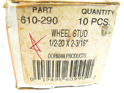 (10) Dorman 610-290 Wheel Lug Studs - Front / Rear