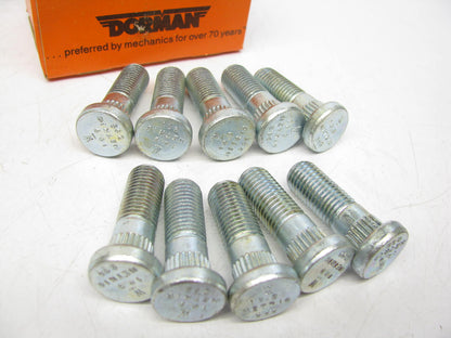 (10) Dorman 610-295 Wheel Lug Studs - Front / Rear