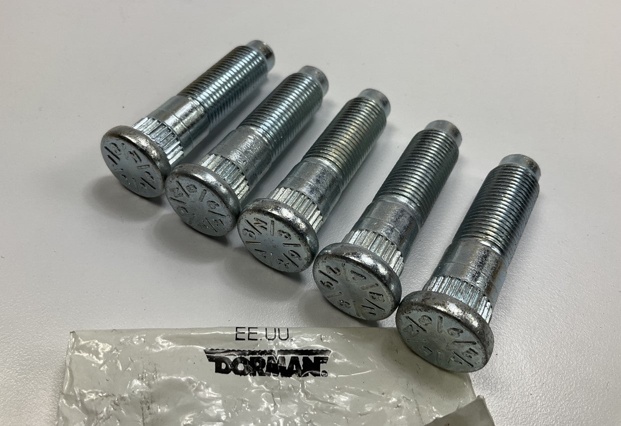 (5) Dorman 610-298 Wheel Lug Studs