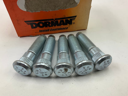 (5) Dorman 610-306 M12-1.50 Serrated Wheel Lugs Studs - FRONT