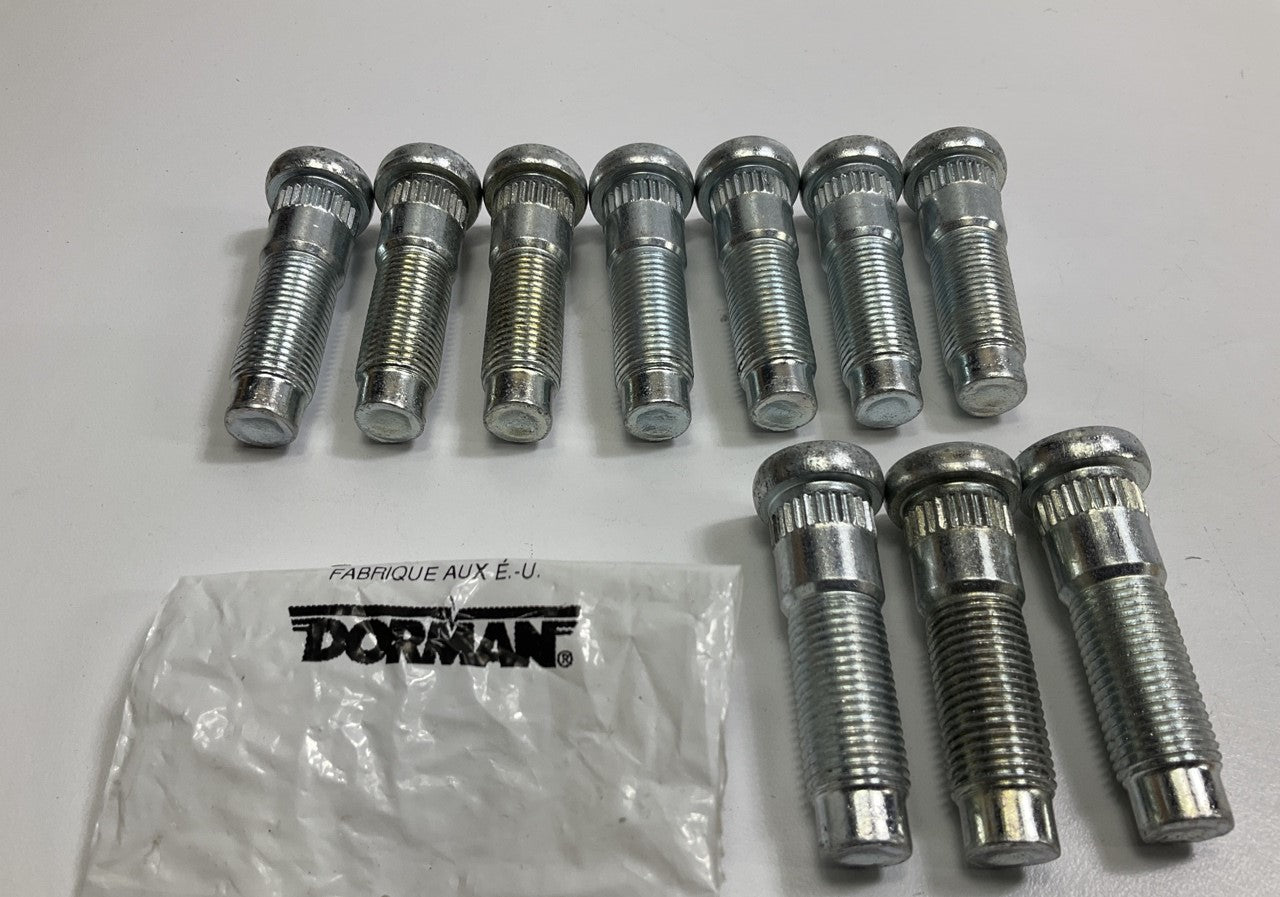 (10) Dorman 610-345 Wheel Lug Studs