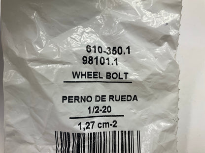 (10) Dorman 610-350 Wheel Lug Bolt, 1/2-20, 3/4 In. Hex, 1 In. Length