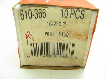 (10) Dorman 610-366 Wheel Lug Studs - Front