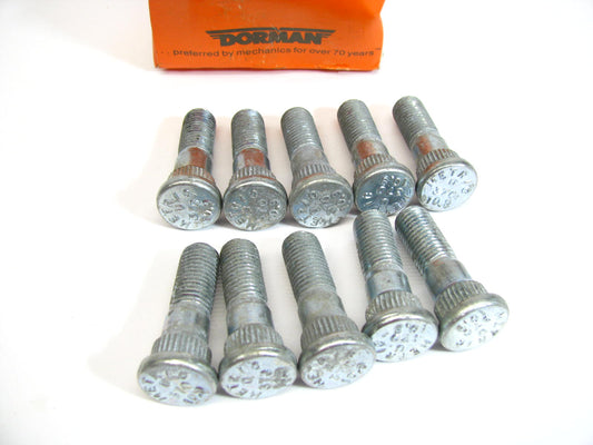 (10) Dorman 610-370 Wheel Lug Studs - Front