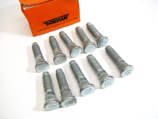 (10) Dorman 610-376 Wheel Lug Studs - Front / Rear