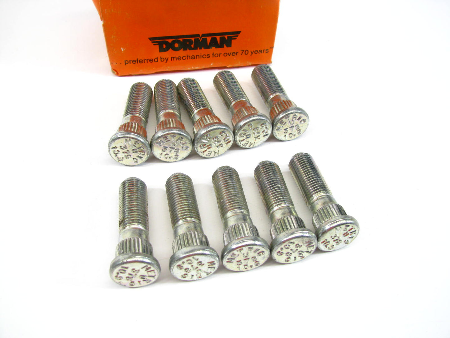 (10) Dorman 610-378 Wheel Lug Studs - Front / Rear